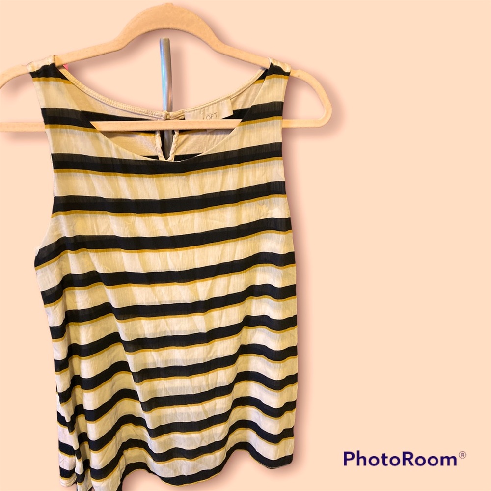Ann Taylor sleeveless blouse
